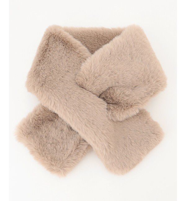 ANY SIS「フェイクファー ティペット」|マフラー|