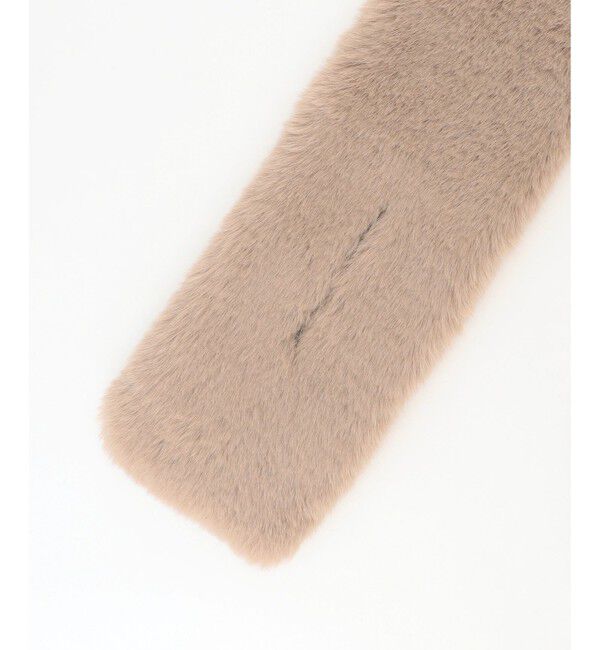 ANY SIS「フェイクファー ティペット」|マフラー|