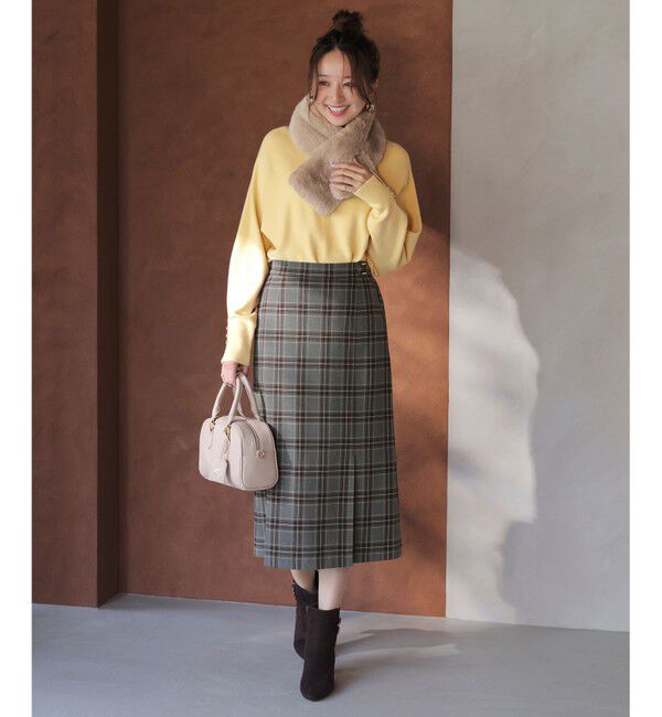 ANY SIS「フェイクファー ティペット」|マフラー|