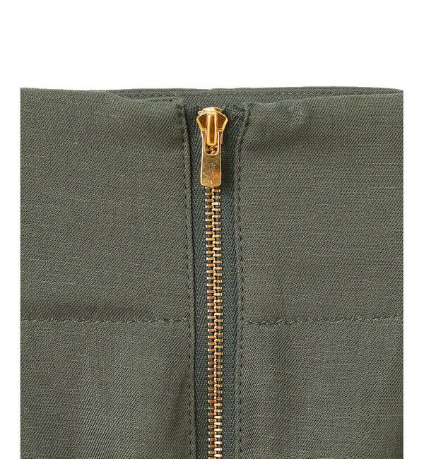 BEIGE,「【洗える】BERNARD / リネンアウトポケットハイウエストスカート」|スカート|