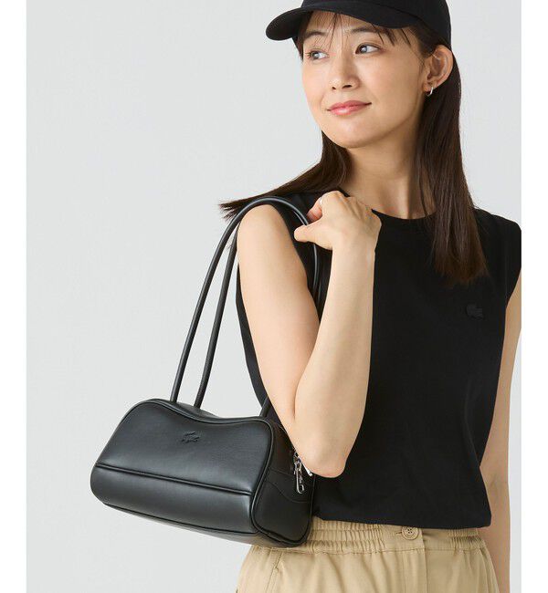 LACOSTE「ローラレザーショルダーバッグ」|ショルダー・メッセンジャー|