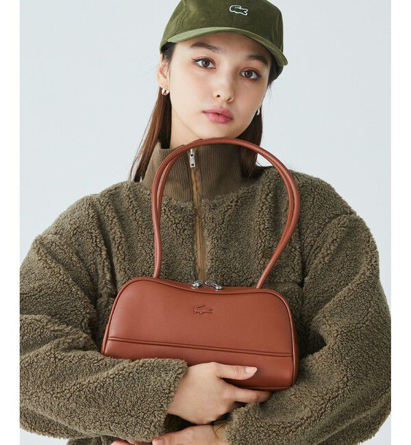 LACOSTE「ローラレザーショルダーバッグ」|ショルダー・メッセンジャー|