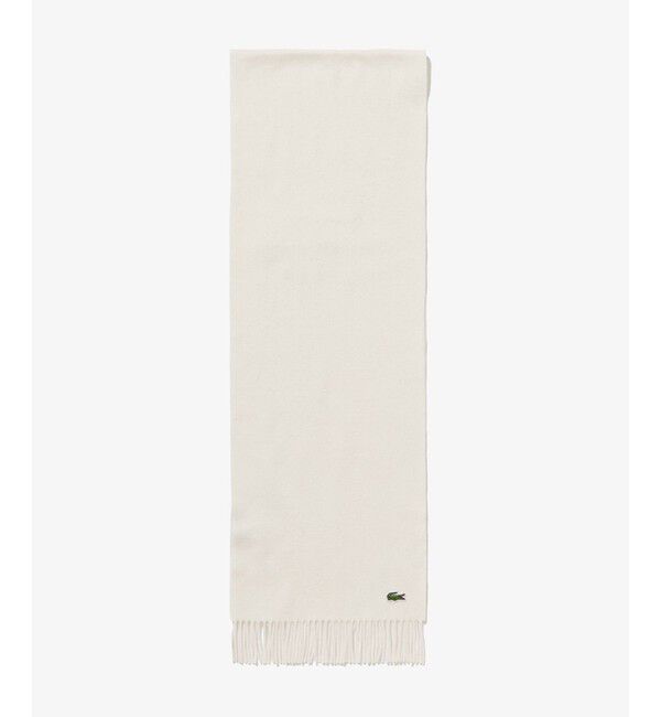 LACOSTE「メリノウールスクールマフラー」|マフラー|