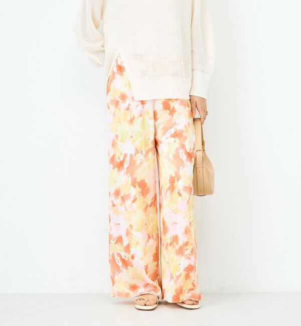 NOLLEY'S sophi「ウォッシャブルブラープリントイージーパンツ」|その他|