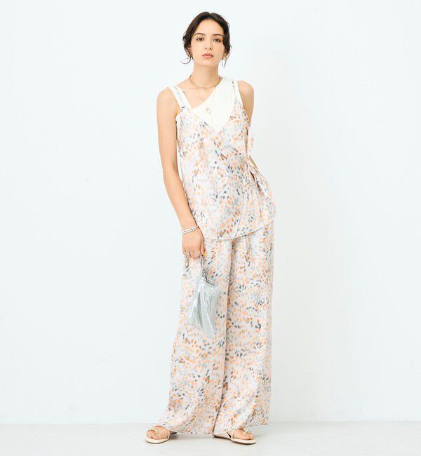 NOLLEY'S sophi「ウォッシャブルブラープリントイージーパンツ」|その他|