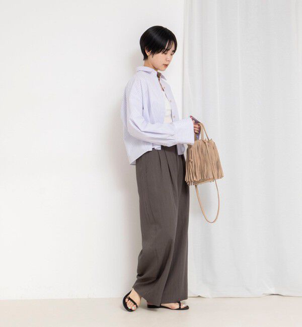 NOLLEY'S「MY STANDARD ショートシャツ」|シャツ・ブラウス|