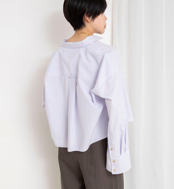 NOLLEY'S「MY STANDARD ショートシャツ」|シャツ・ブラウス|