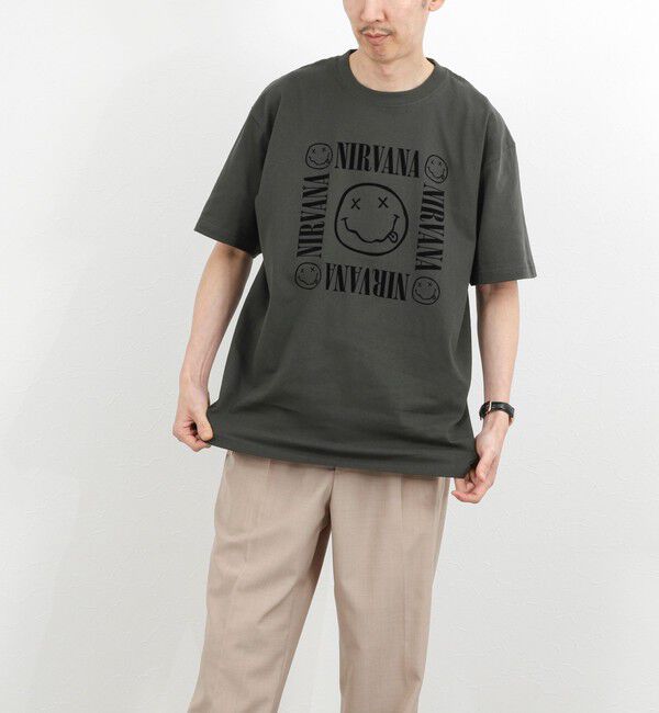 NOLLEY'S goodman「【GOOD ROCK SPEED】NIRVANA バンド プリントTシャツ 26SS」|Tシャツ・カットソー|