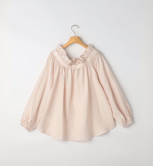 NOLLEY'S sophi「ウォッシャブルシアーシルクワッシャーオフショルブラウス」|シャツ・ブラウス|