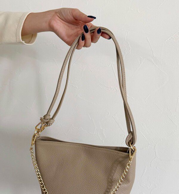 fredy emue「【AULENTTI/オーレンティ】シボレザーバケツチェーン&ショルダーバッグ」|ショルダー・メッセンジャー|