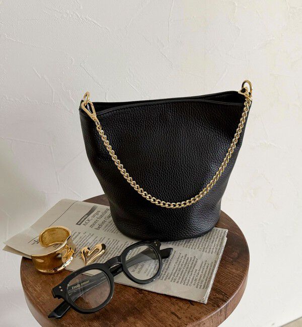 fredy emue「【AULENTTI/オーレンティ】シボレザーバケツチェーン&ショルダーバッグ」|ショルダー・メッセンジャー|