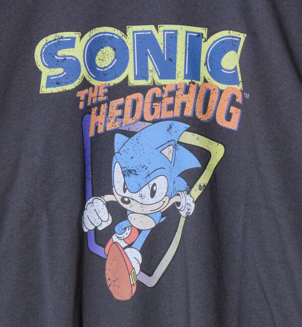 GLOSTER「【SONIC/ソニック】UNISEX ヴィンテージ風 ロンT」|Tシャツ・カットソー|