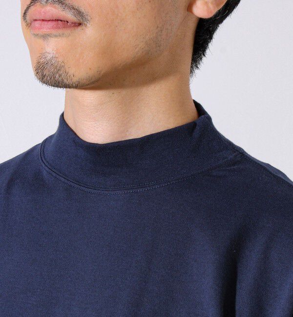 GLOSTER「【Champion/チャンピオン】ICON モックネック ロングスリーブTシャツ ベーシック」|Tシャツ・カットソー|