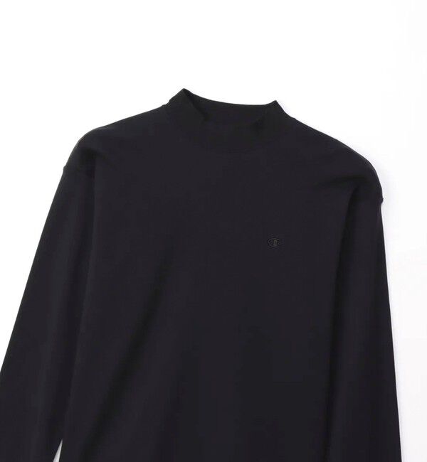 GLOSTER「【Champion/チャンピオン】ICON モックネック ロングスリーブTシャツ ベーシック」|Tシャツ・カットソー|