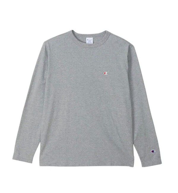 GLOSTER「【Champion/チャンピオン】ICON ロングスリーブTシャツ ベーシック」|Tシャツ・カットソー|グレー