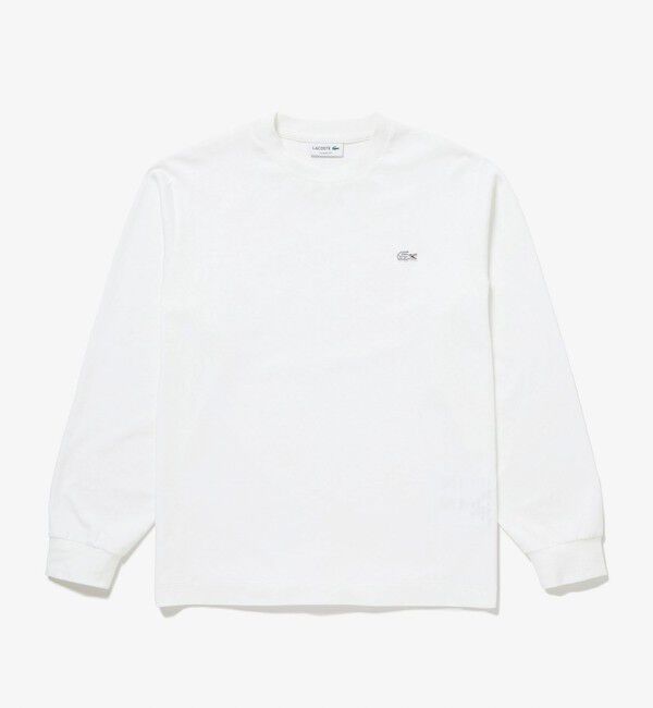 GLOSTER「【LACOSTE/ラコステ】ベーシックロングスリーブTシャツ」|Tシャツ・カットソー|ホワイト
