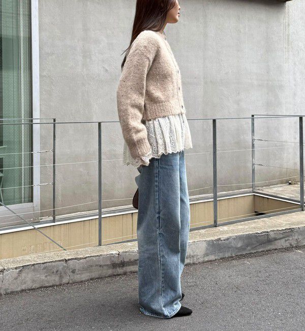 fredy emue「スパンコールニットカーディガン」|カーディガン|