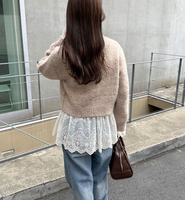 fredy emue「スパンコールニットカーディガン」|カーディガン|