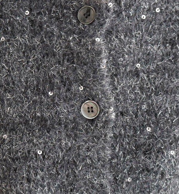 fredy emue「スパンコールニットカーディガン」|カーディガン|