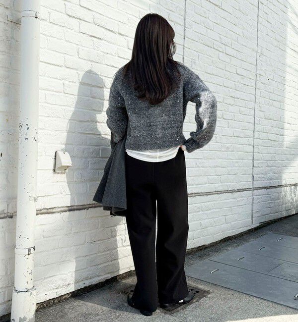 fredy emue「スパンコールニットカーディガン」|カーディガン|