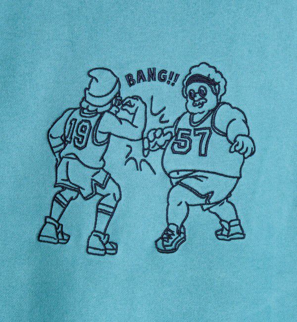 FREDY MAC「【Duckster/ダックスター】刺繍クルーネックスウェット」|スウェット・ジャージ|