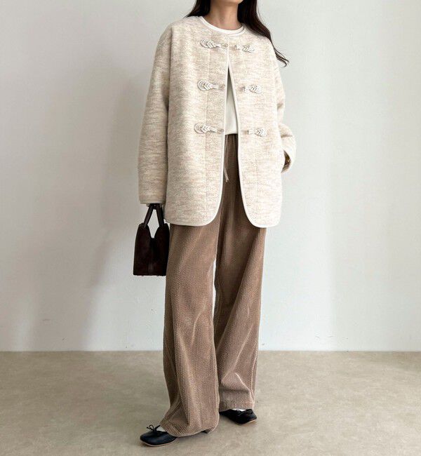 fredy emue「圧縮ニットチャイナコート」|その他|