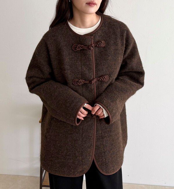 fredy emue「圧縮ニットチャイナコート」|その他|