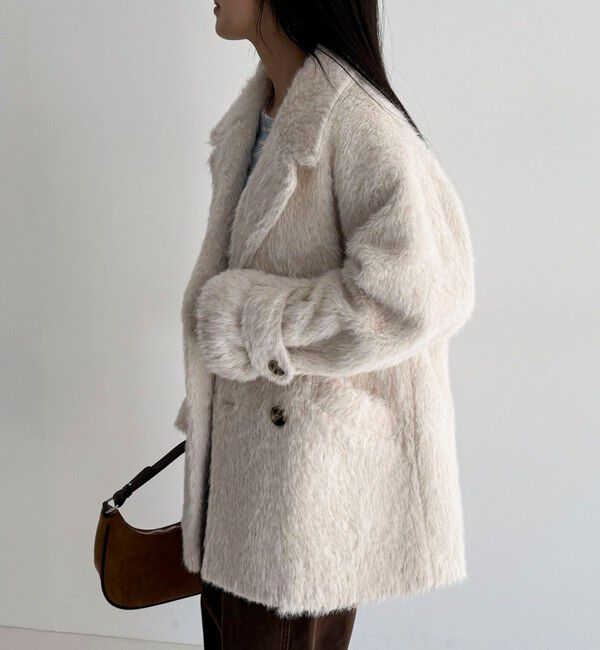 fredy emue「【GEVACO/ゲバコ】別注シャギーPコート」|ピーコート|