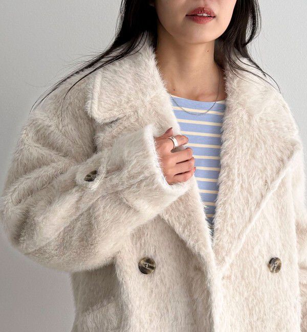 fredy emue「【GEVACO/ゲバコ】別注シャギーPコート」|ピーコート|