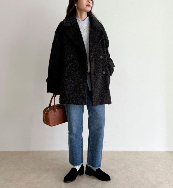 fredy emue「【GEVACO/ゲバコ】別注シャギーPコート」|ピーコート|