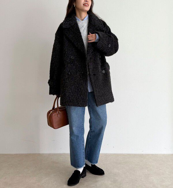 fredy emue「【GEVACO/ゲバコ】別注シャギーPコート」|ピーコート|