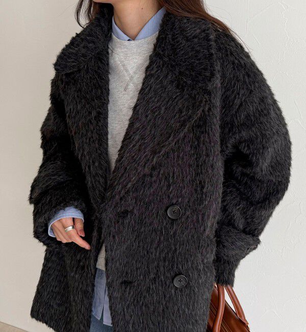 fredy emue「【GEVACO/ゲバコ】別注シャギーPコート」|ピーコート|