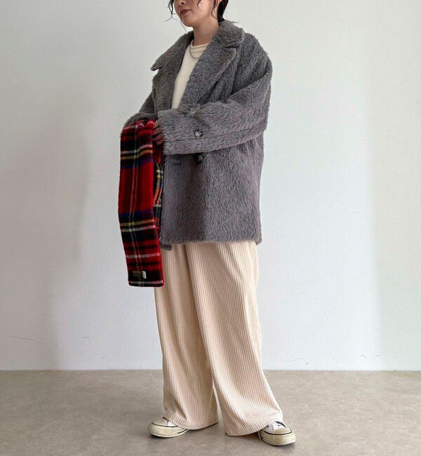 fredy emue「【GEVACO/ゲバコ】別注シャギーPコート」|ピーコート|