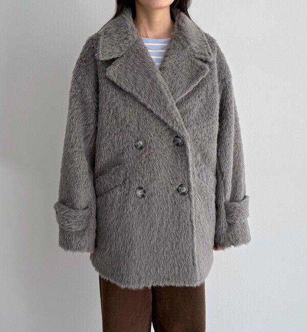 fredy emue「【GEVACO/ゲバコ】別注シャギーPコート」|ピーコート|