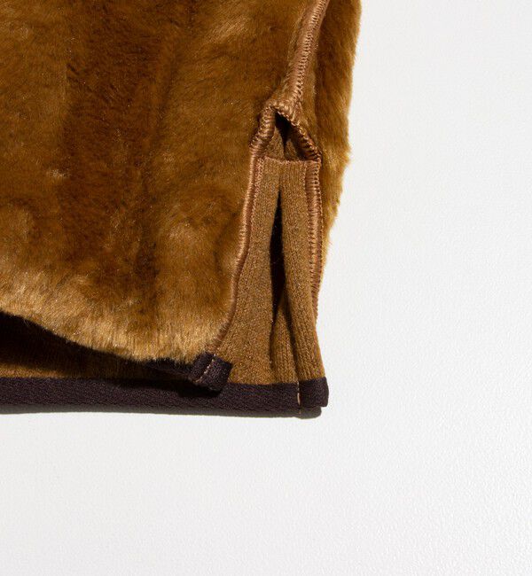 GLOSTER「【BARBOUR/バブアー】フロントジップ ファー ライナー ベスト」|ベスト・ジレ|