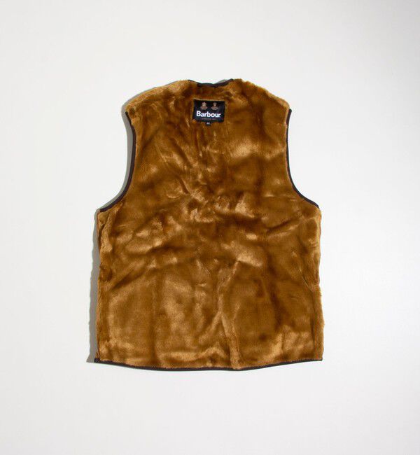 GLOSTER「【BARBOUR/バブアー】フロントジップ ファー ライナー ベスト」|ベスト・ジレ|