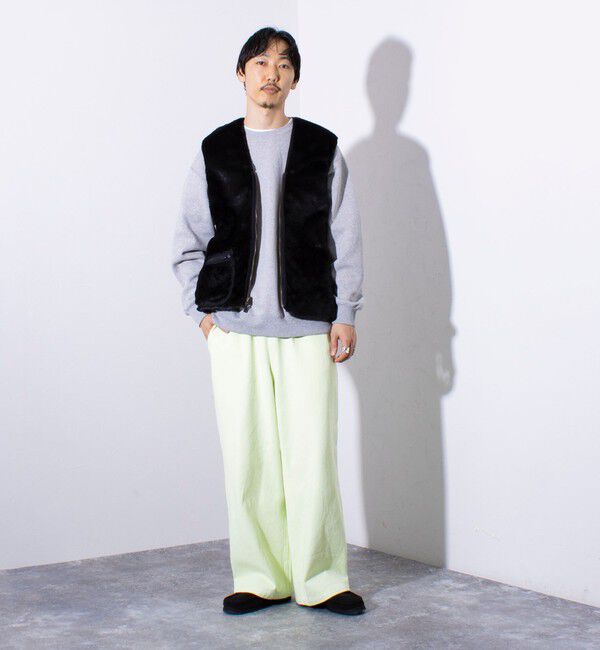 GLOSTER「【BARBOUR/バブアー】フロントジップ ファー ライナー ベスト」|ベスト・ジレ|