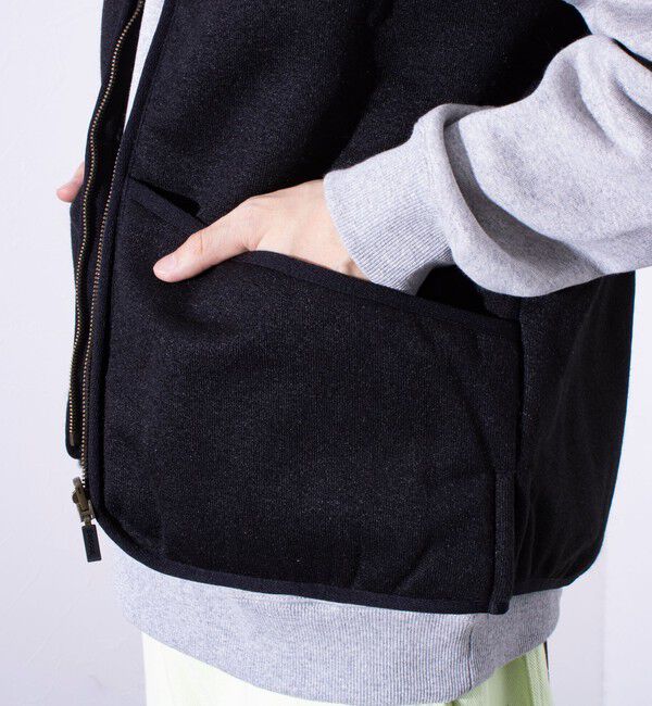 GLOSTER「【BARBOUR/バブアー】フロントジップ ファー ライナー ベスト」|ベスト・ジレ|