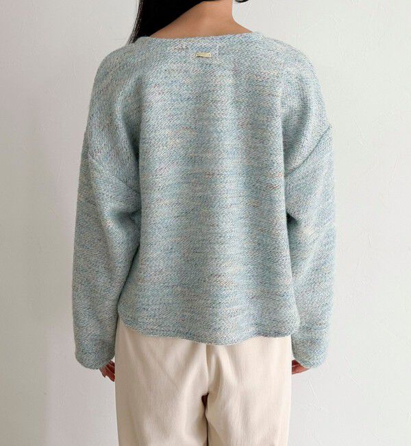 fredy emue「ツィードニットソーコクーンプルオーバー」|Tシャツ・カットソー|