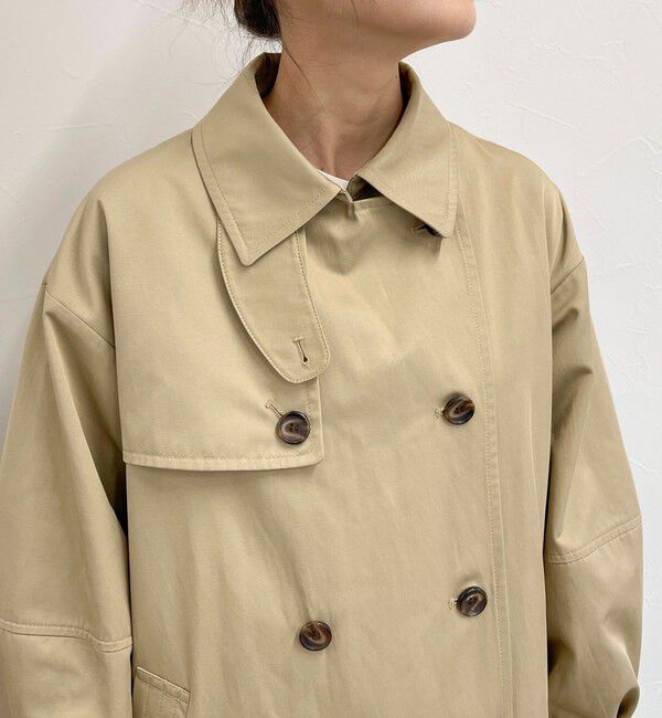 fredy emue「【発売のたびに即完売する大人気アイテム】袖ボリュームトレンチコート」|トレンチコート|