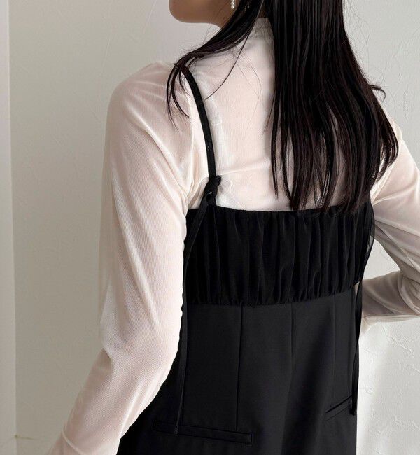 fredy emue「チュール切替オールインワン」|オールインワン|