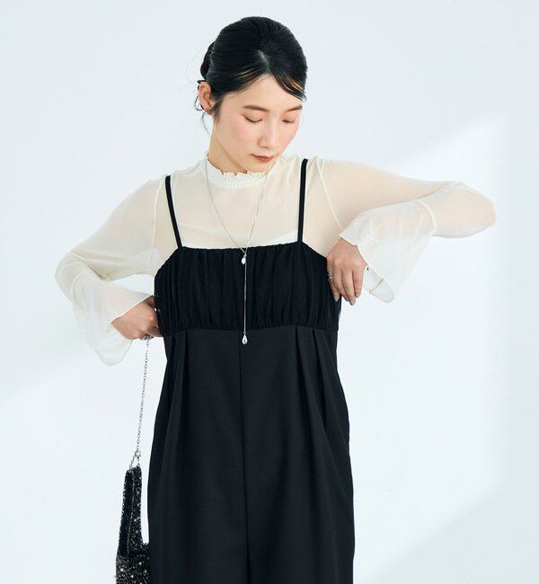 fredy emue「チュール切替オールインワン」|オールインワン|