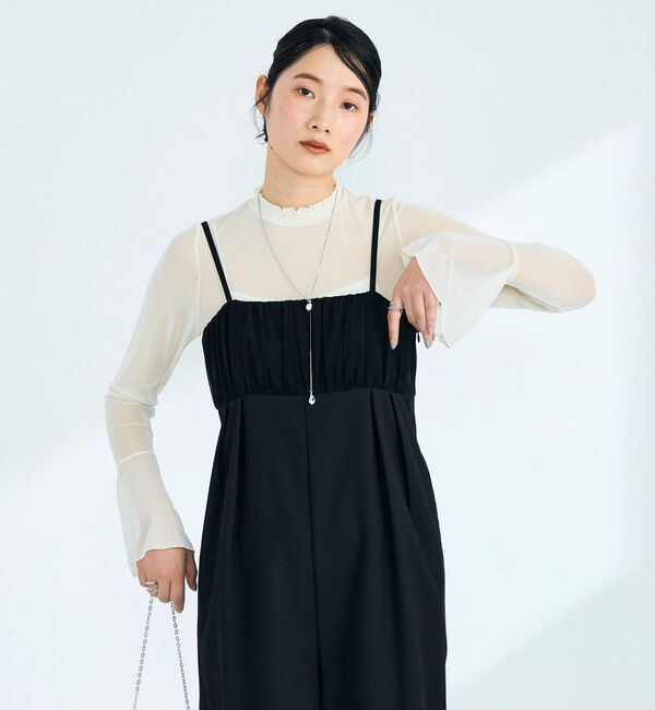 fredy emue「チュール切替オールインワン」|オールインワン|