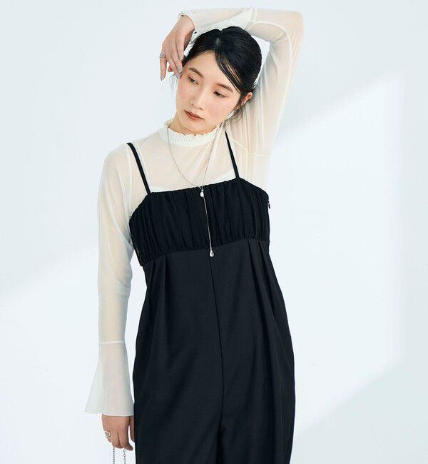 fredy emue「チュール切替オールインワン」|オールインワン|