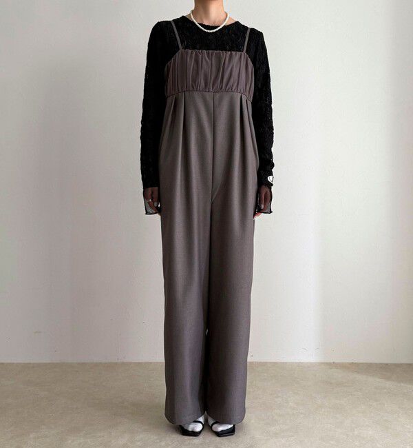 fredy emue「チュール切替オールインワン」|オールインワン|