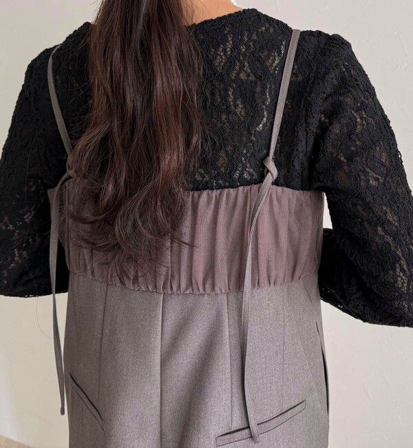 fredy emue「チュール切替オールインワン」|オールインワン|