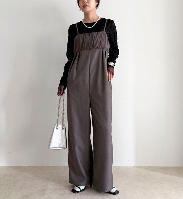 fredy emue「チュール切替オールインワン」|オールインワン|