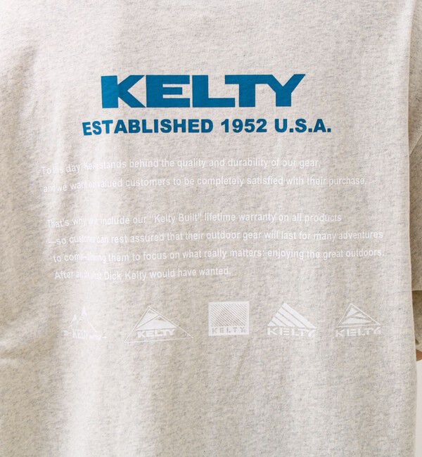 GLOSTER「【KELTY&times;GLOSTER】別注 バックヒストリーロゴT」|Tシャツ・カットソー|