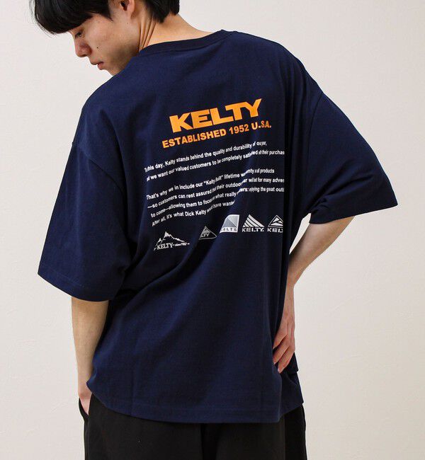 GLOSTER「【KELTY&times;GLOSTER】別注 バックヒストリーロゴT」|Tシャツ・カットソー|