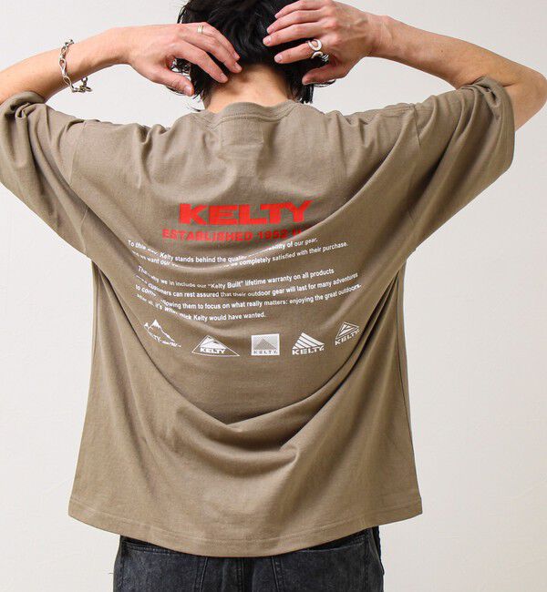 GLOSTER「【KELTY&times;GLOSTER】別注 バックヒストリーロゴT」|Tシャツ・カットソー|